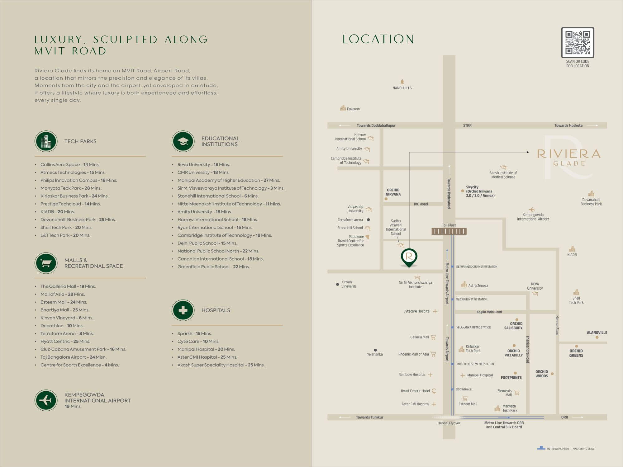 Goyal & Co Riviera Glade Yelahanka Location Map Goyal & Co Riviera Glade Yelahanka Location Map